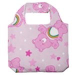 Cheer Bear Pink, Care, Care Bears, Cartoon Premium Foldable Grocery Recycle Bag