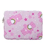 Cheer Bear Pink, Care, Care Bears, Cartoon 14  Vertical Laptop Sleeve Case With Pocket