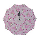 Cheer Bear Pink, Care, Care Bears, Cartoon Automatic Folding Umbrella with Case (Large)