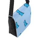 Flap Closure Messenger Bag (S) 