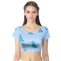 Short Sleeve Crop Top 