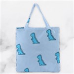 Dinosaur , Cute, Pastel, Grocery Tote Bag