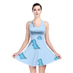 Dinosaur , Cute, Pastel, Reversible Skater Dress