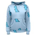 Dinosaur , Cute, Pastel, Women s Pullover Hoodie