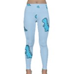 Dinosaur , Cute, Pastel, Classic Yoga Leggings