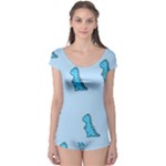 Dinosaur , Cute, Pastel, Boyleg Leotard 