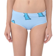 Mid-Waist Bikini Bottoms 