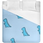 Dinosaur , Cute, Pastel, Duvet Cover (King Size)