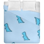 Dinosaur , Cute, Pastel, Duvet Cover Double Side (California King Size)