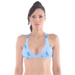 Dinosaur , Cute, Pastel, Plunge Bikini Top