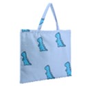 Zipper Large Tote Bag 