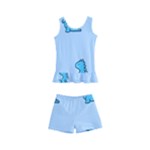 Dinosaur , Cute, Pastel, Kids  Boyleg Swimsuit