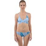 Dinosaur , Cute, Pastel, Wrap Around Bikini Set