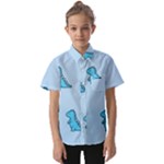 Dinosaur , Cute, Pastel, Kids  Short Sleeve Shirt