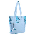 Dinosaur , Cute, Pastel, Everyday Shoulder Bag with Pouch Bag