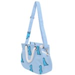 Dinosaur , Cute, Pastel, Rope Handles Shoulder Strap Bag