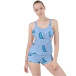 Dinosaur , Cute, Pastel, Boyleg Tankini Set 