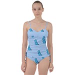 Dinosaur , Cute, Pastel, Sweetheart Tankini Set