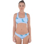 Dinosaur , Cute, Pastel, Cross Back Hipster Bikini Set