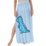 Dinosaur , Cute, Pastel, Maxi Chiffon Tie-Up Sarong