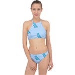 Dinosaur , Cute, Pastel, Halter Bikini Set