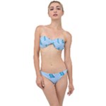 Dinosaur , Cute, Pastel, Classic Bandeau Bikini Set