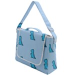 Dinosaur , Cute, Pastel, Box Up Messenger Bag