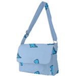 Dinosaur , Cute, Pastel, Full Print Messenger Bag (S)