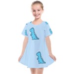 Dinosaur , Cute, Pastel, Kids  Smock Dress