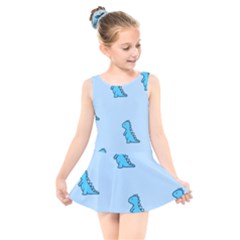 Kids  Skater Dress Swimsuit 