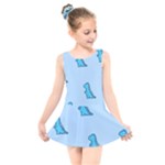 Dinosaur , Cute, Pastel, Kids  Skater Dress Swimsuit