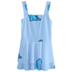 Dinosaur , Cute, Pastel, Kids  Layered Skirt Swimsuit