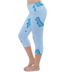 Lightweight Velour Capri Yoga Leggings 