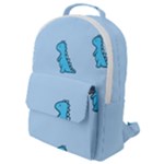 Dinosaur , Cute, Pastel, Flap Pocket Backpack (Small)