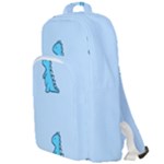 Dinosaur , Cute, Pastel, Double Compartment Backpack