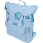 Dinosaur , Cute, Pastel, Buckle Up Backpack