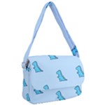 Dinosaur , Cute, Pastel, Courier Bag