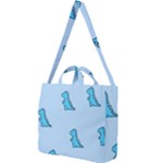 Dinosaur , Cute, Pastel, Square Shoulder Tote Bag