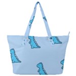 Dinosaur , Cute, Pastel, Full Print Shoulder Bag