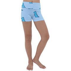 Kids  Lightweight Velour Yoga Shorts 