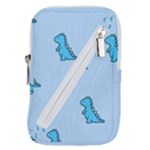 Dinosaur , Cute, Pastel, Belt Pouch Bag (Small)