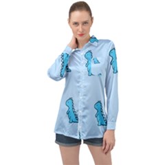 Long Sleeve Satin Shirt 