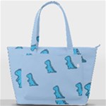 Dinosaur , Cute, Pastel, Back Pocket Shoulder Bag 