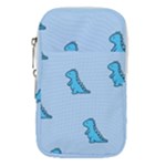 Dinosaur , Cute, Pastel, Waist Pouch (Large)