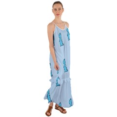 Cami Maxi Ruffle Chiffon Dress 