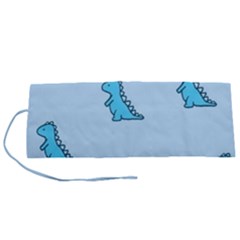 Dinosaur , Cute, Pastel, Roll Up Canvas Pencil Holder (S) from ArtsNow.com