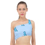 Dinosaur , Cute, Pastel, Spliced Up Bikini Top 