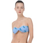 Dinosaur , Cute, Pastel, Classic Bandeau Bikini Top 