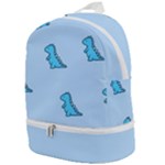 Dinosaur , Cute, Pastel, Zip Bottom Backpack