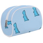 Dinosaur , Cute, Pastel, Make Up Case (Medium)